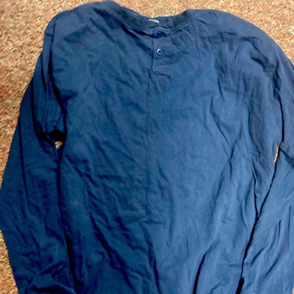 Long sleeve large shirt for men